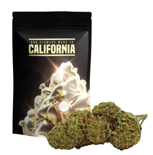 CBD flores hecho en California